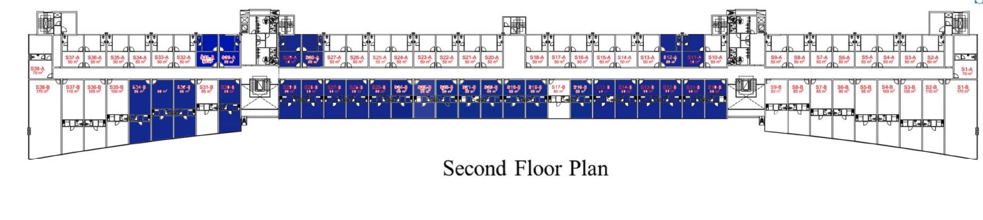 Floor plan for  at Midtown Sky Mall