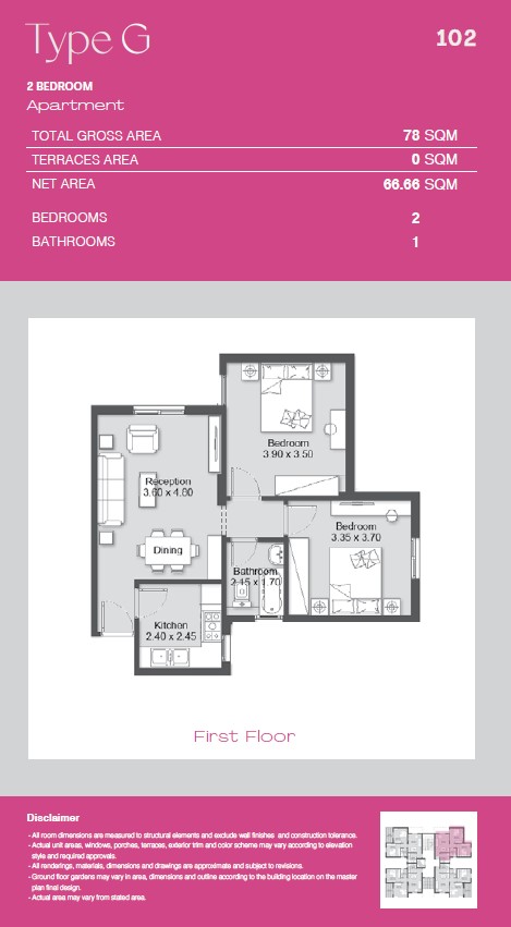 Floor plan for apartment at Ashgar City