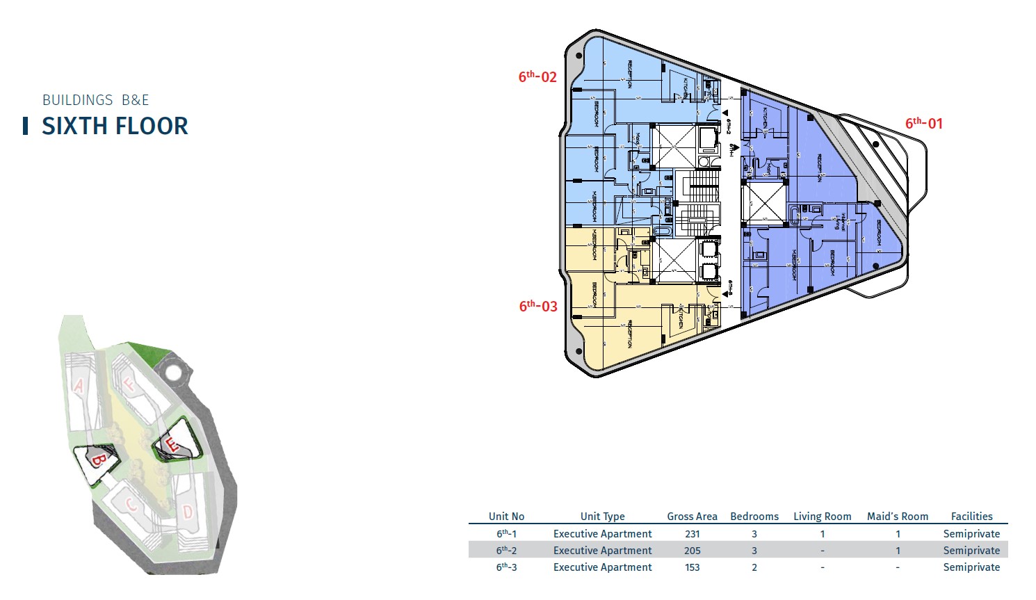 Floor plan for apartment at Bloomfields