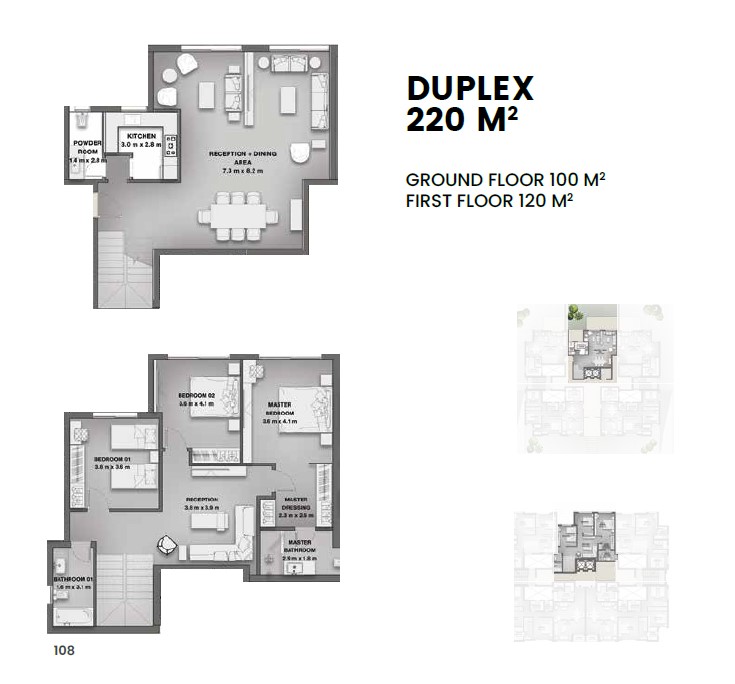 Floor plan for duplex at Creektown