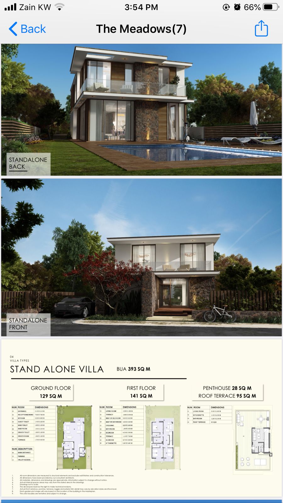 Floor plan for villa at Il Bosco New Capital
