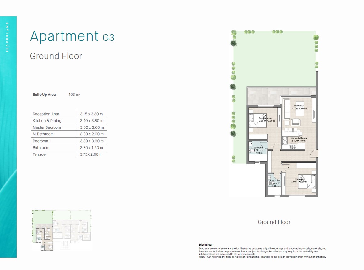 Floor plan for chalet at Hyde Park North - Seashore