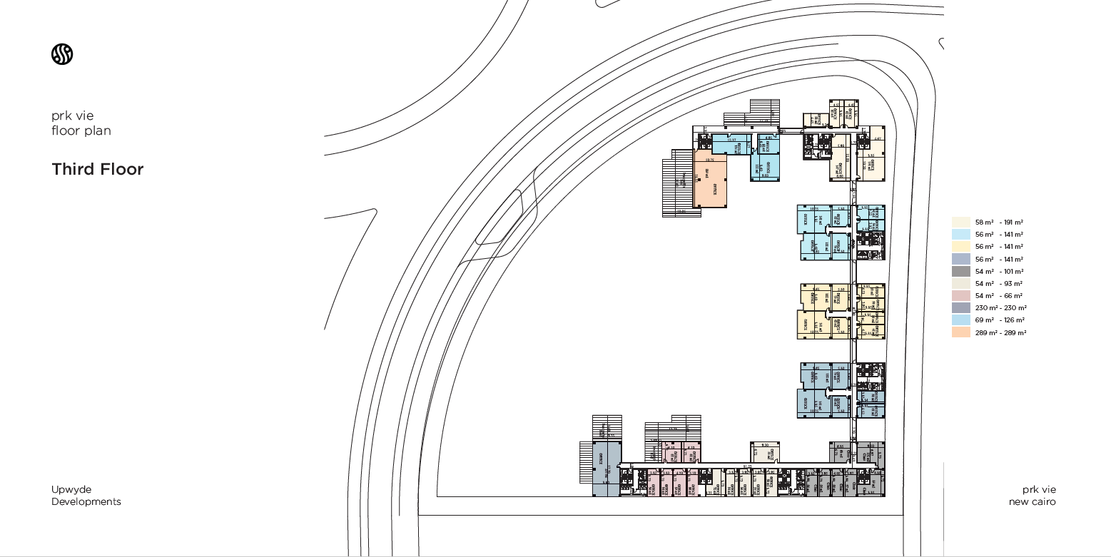 Floor plan for  at Prk Vie