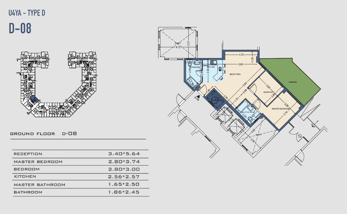 Floor plan for apartment at Sun Capital