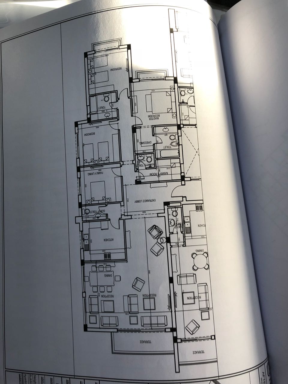 Floor plan for apartment at New Giza
