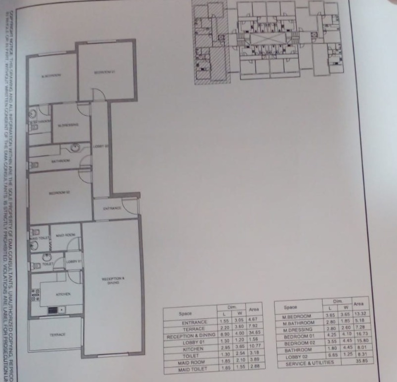 Floor plan for apartment at Mountain View iCity October