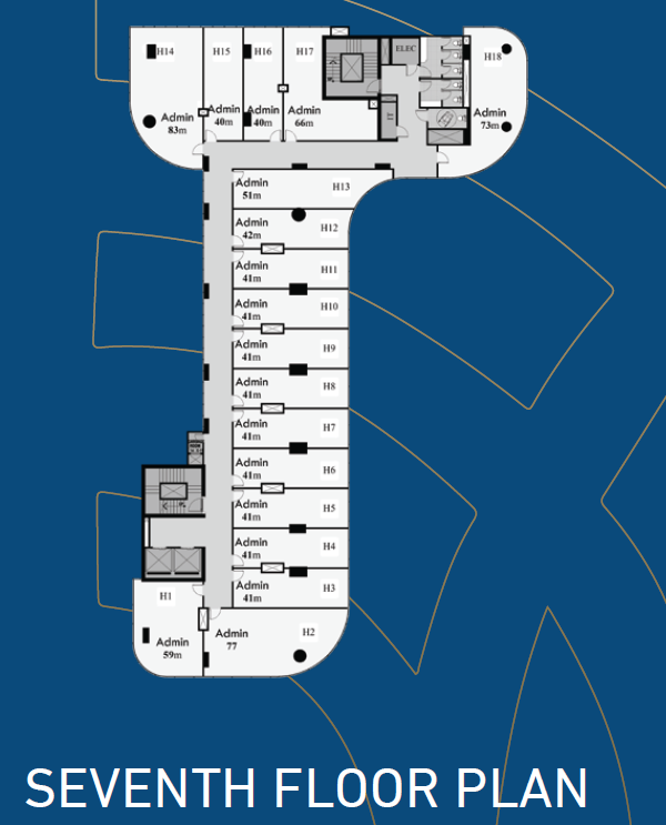 Floor plan for  at Evora Tower