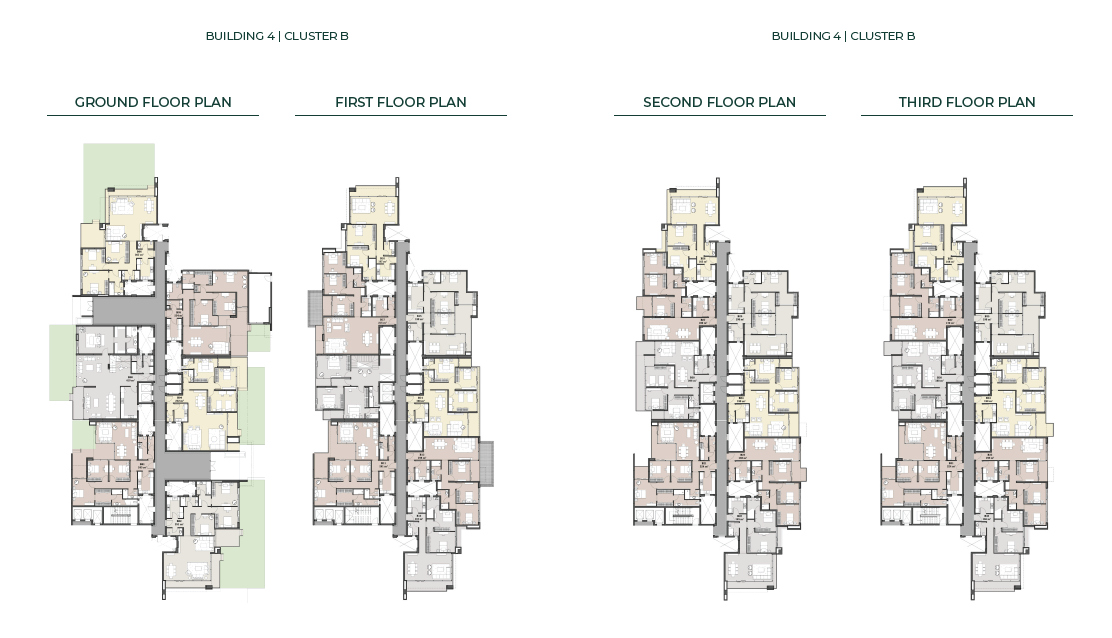 Floor plan for apartment at The View Waterway