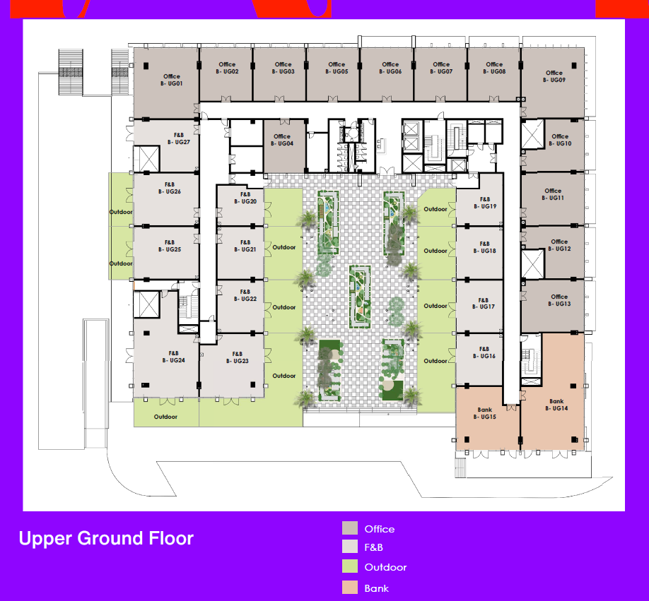 Floor plan for  at Palmet - New Cairo