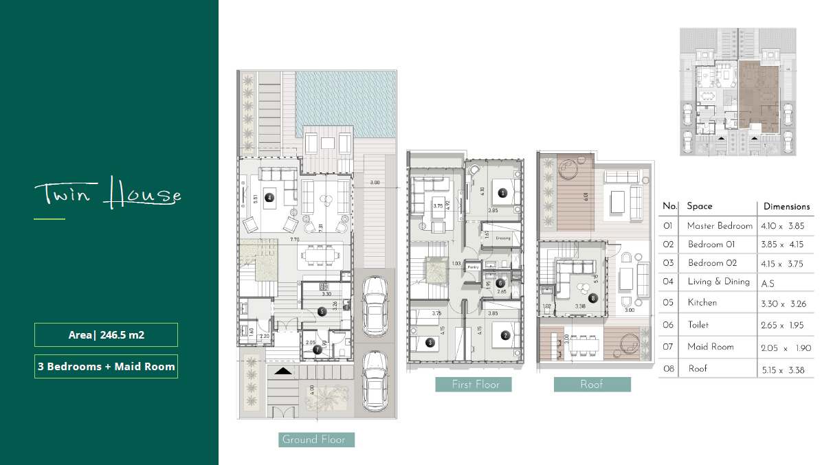 Floor plan for  at Rosail