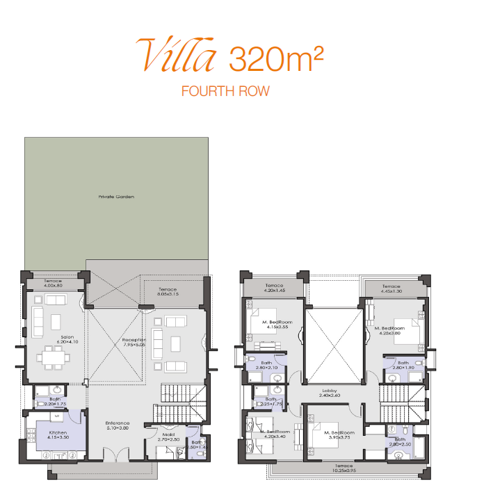 Floor plan for  at La Vista Ras El Hekma