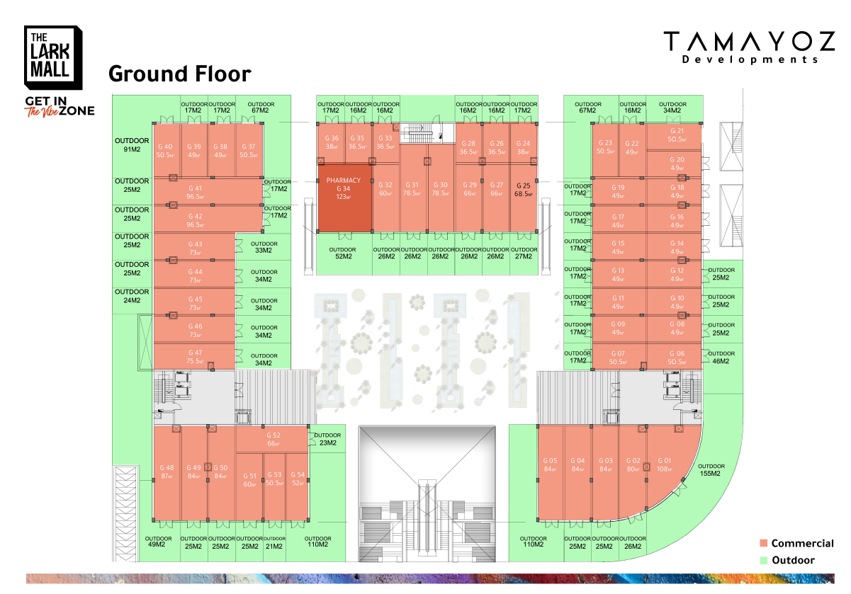 Floor plan for  at The Lark Mall