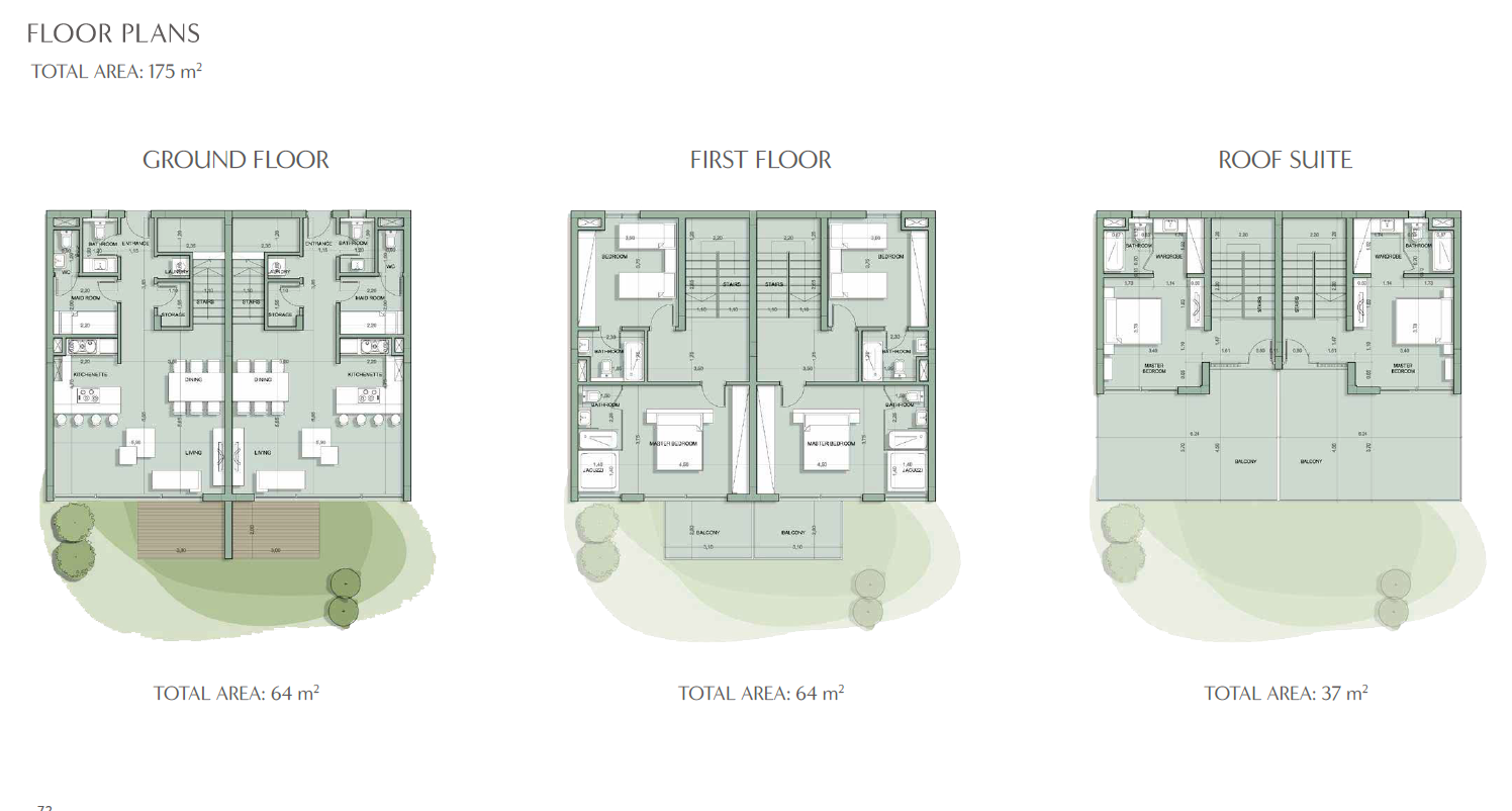 Floor plan for  at Il Monte Galala
