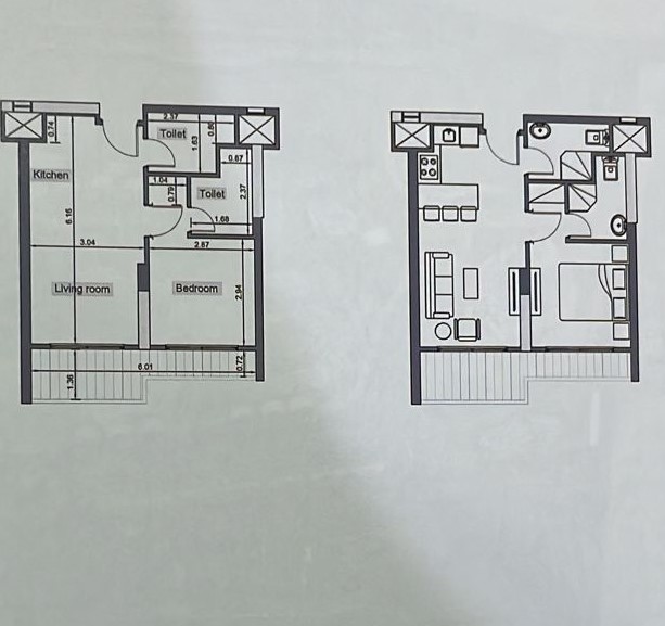 Floor plan for apartment at Golf Porto Marina