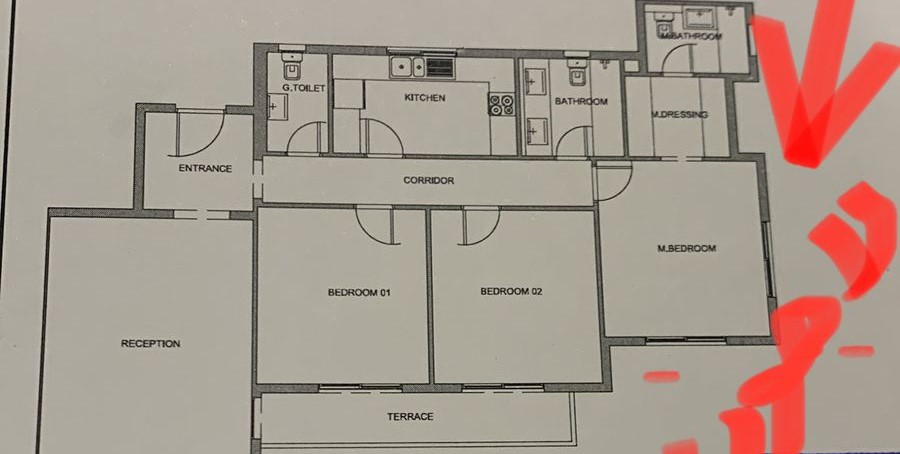 Floor plan for apartment at Mountain View ICity New Cairo