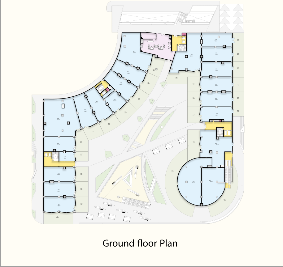 Floor plan for  at Revolve Mall