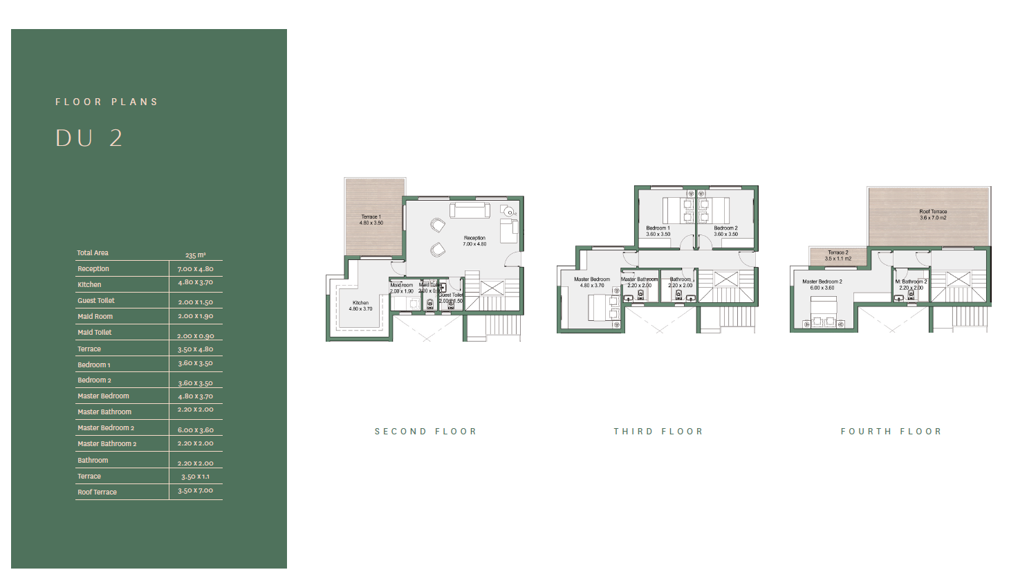 Floor plan for duplex at Rivers
