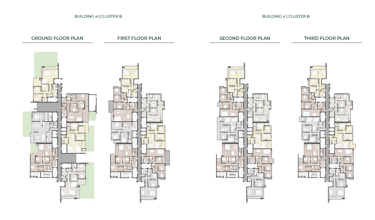 Floor plan for apartment at The View Waterway
