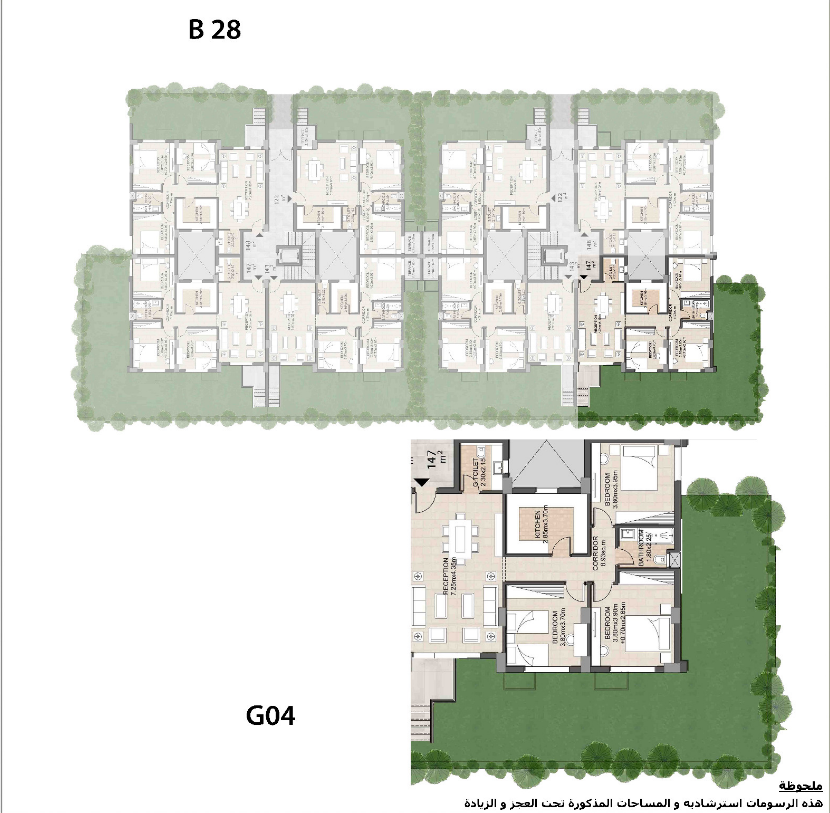 Floor plan for apartment at Granda Life