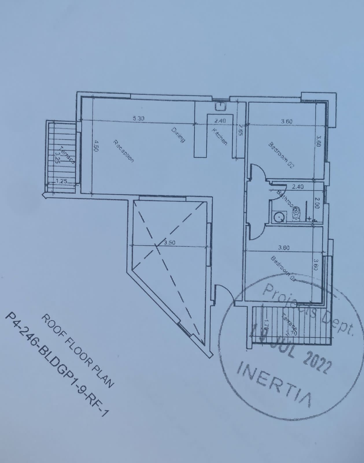 Floor plan for chalet at Jefaira