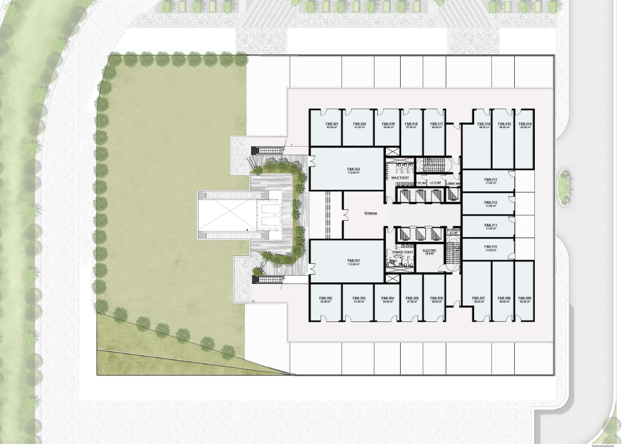 Floor plan for  at Taj Tower