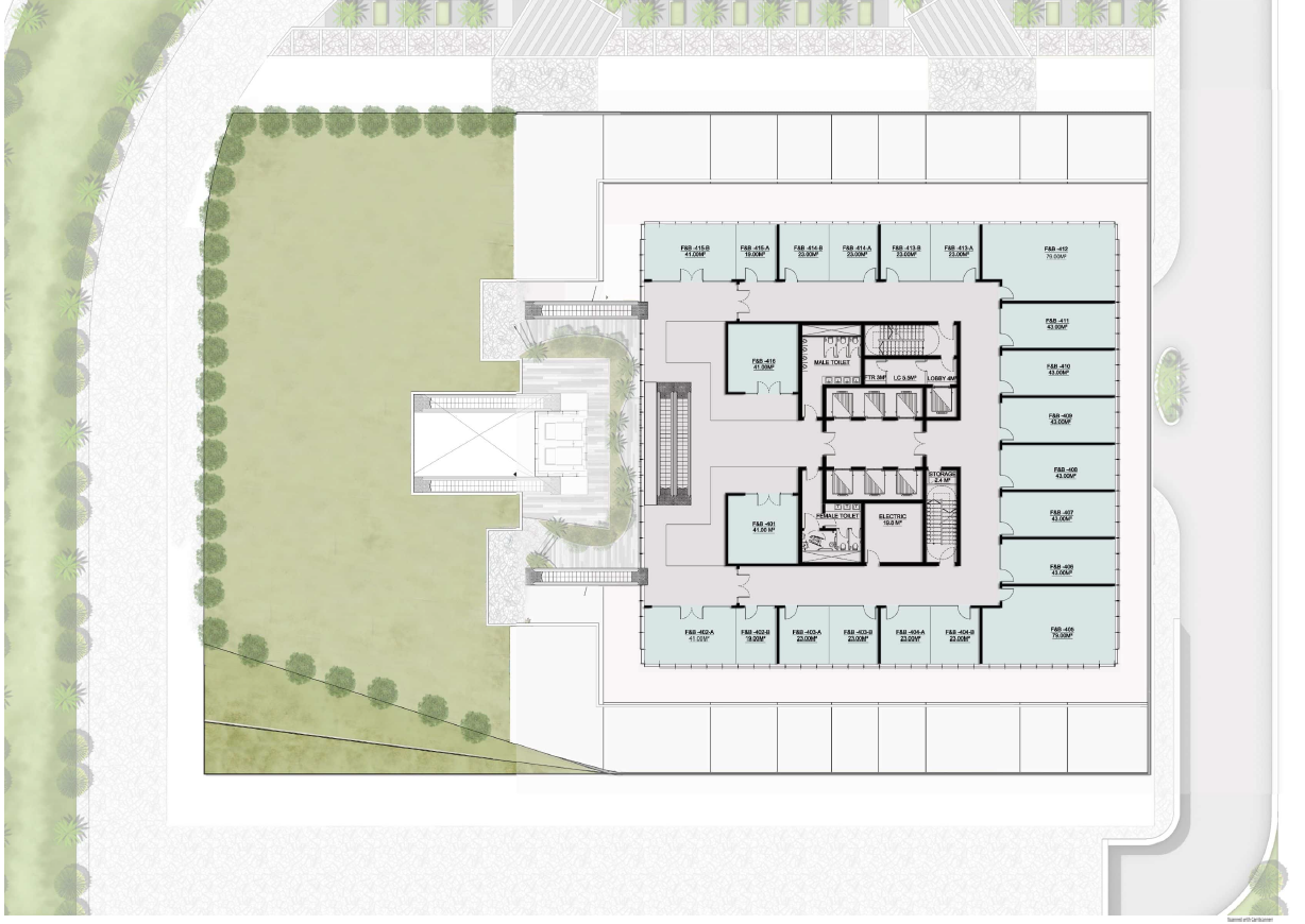 Floor plan for  at Taj Tower