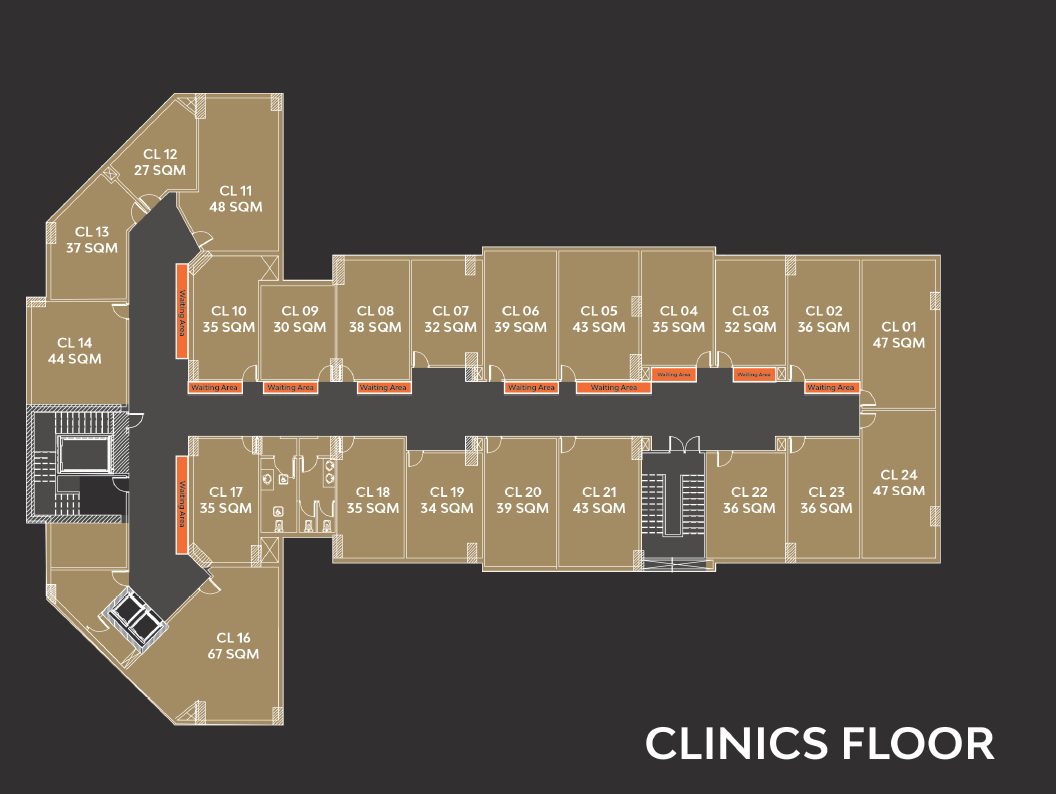 Floor plan for  at Regency Business Tower 1