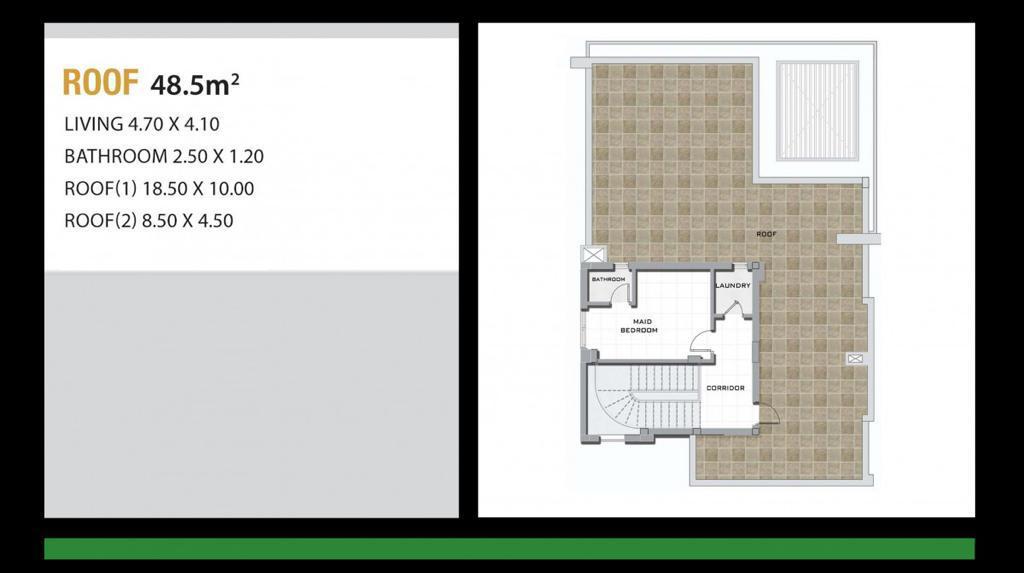 Floor plan for villa at Al Karma 4