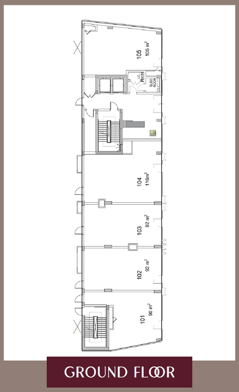 Floor plan for  at City Hall Strip