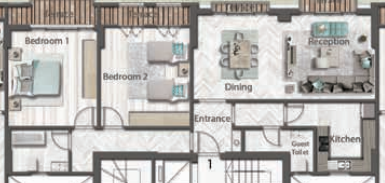 Floor plan for apartment at Green Square