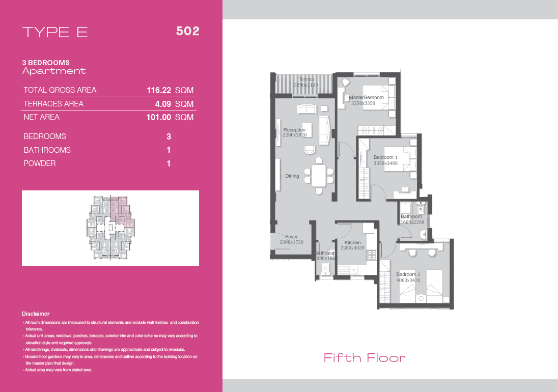 Floor plan for apartment at Ashgar City