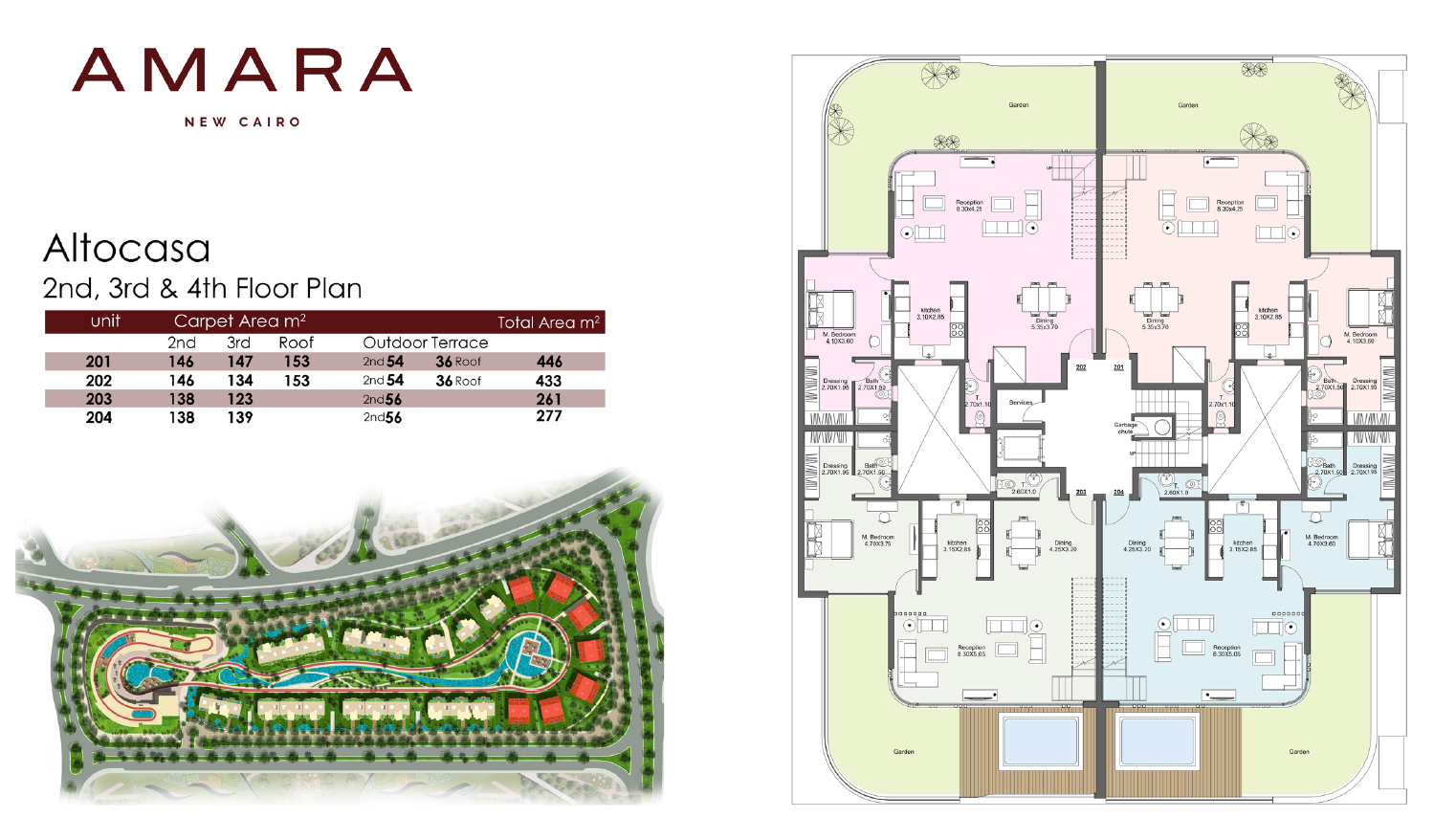 Floor plan for duplex at Amara
