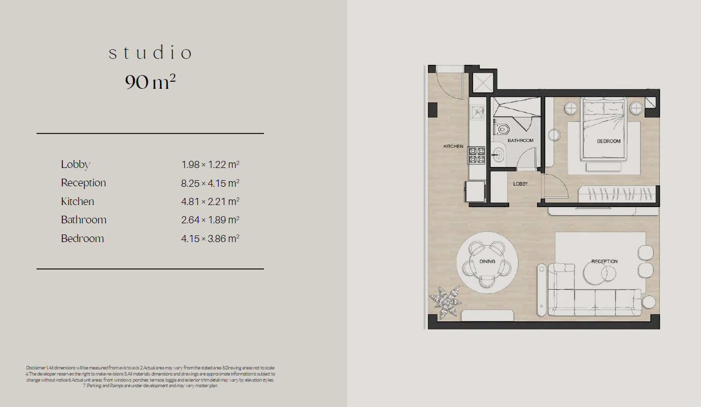 Floor plan for apartment at Capital avenue