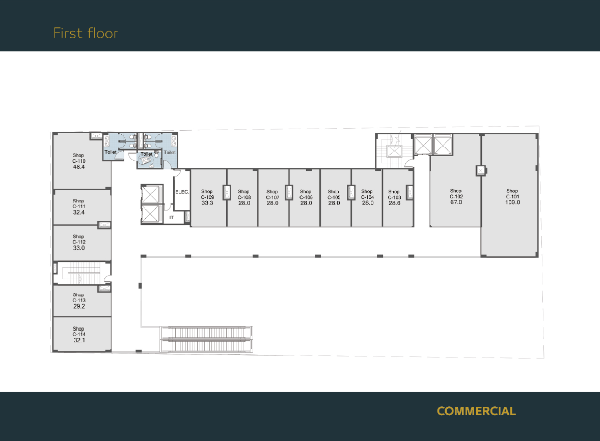 Floor plan for  at Dorado