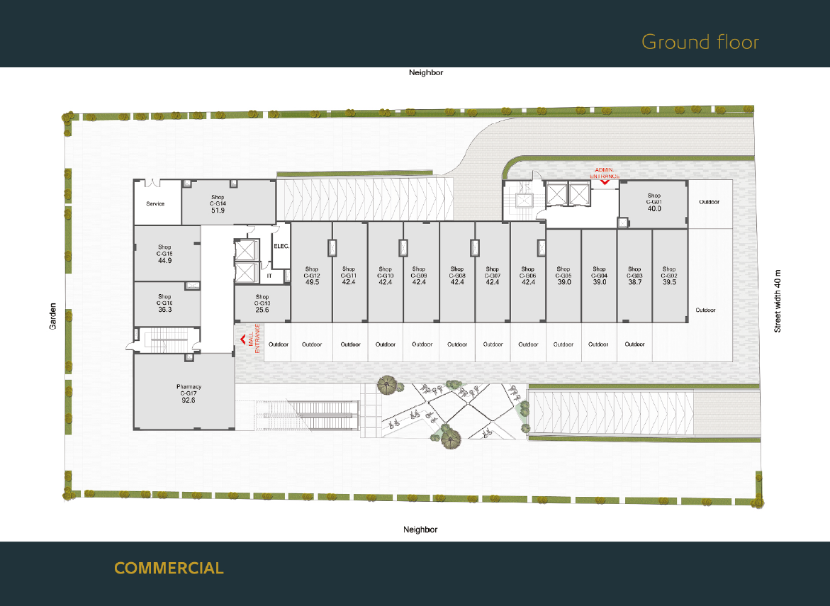 Floor plan for  at Dorado