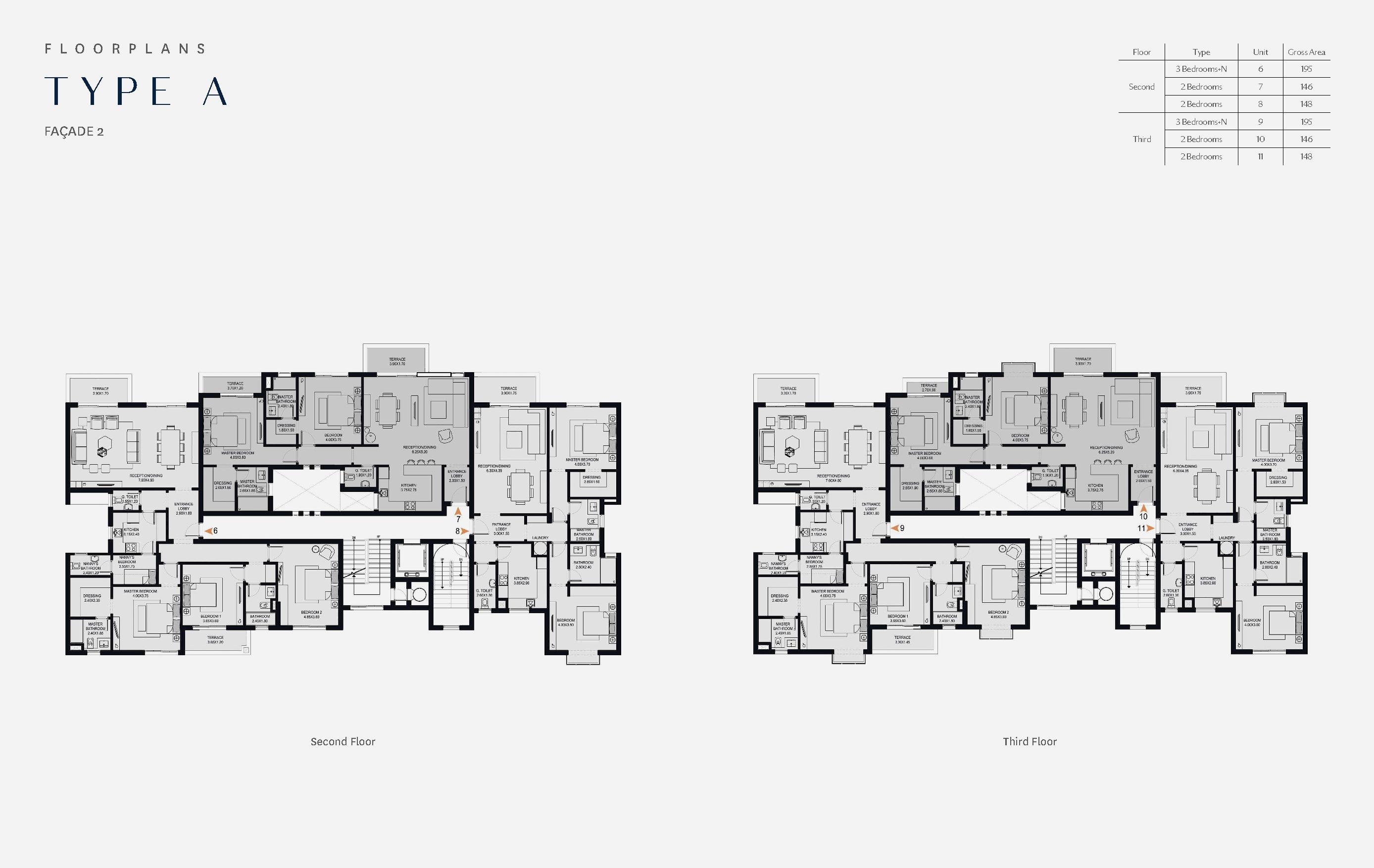 Floor plan for apartment at O West Orascom