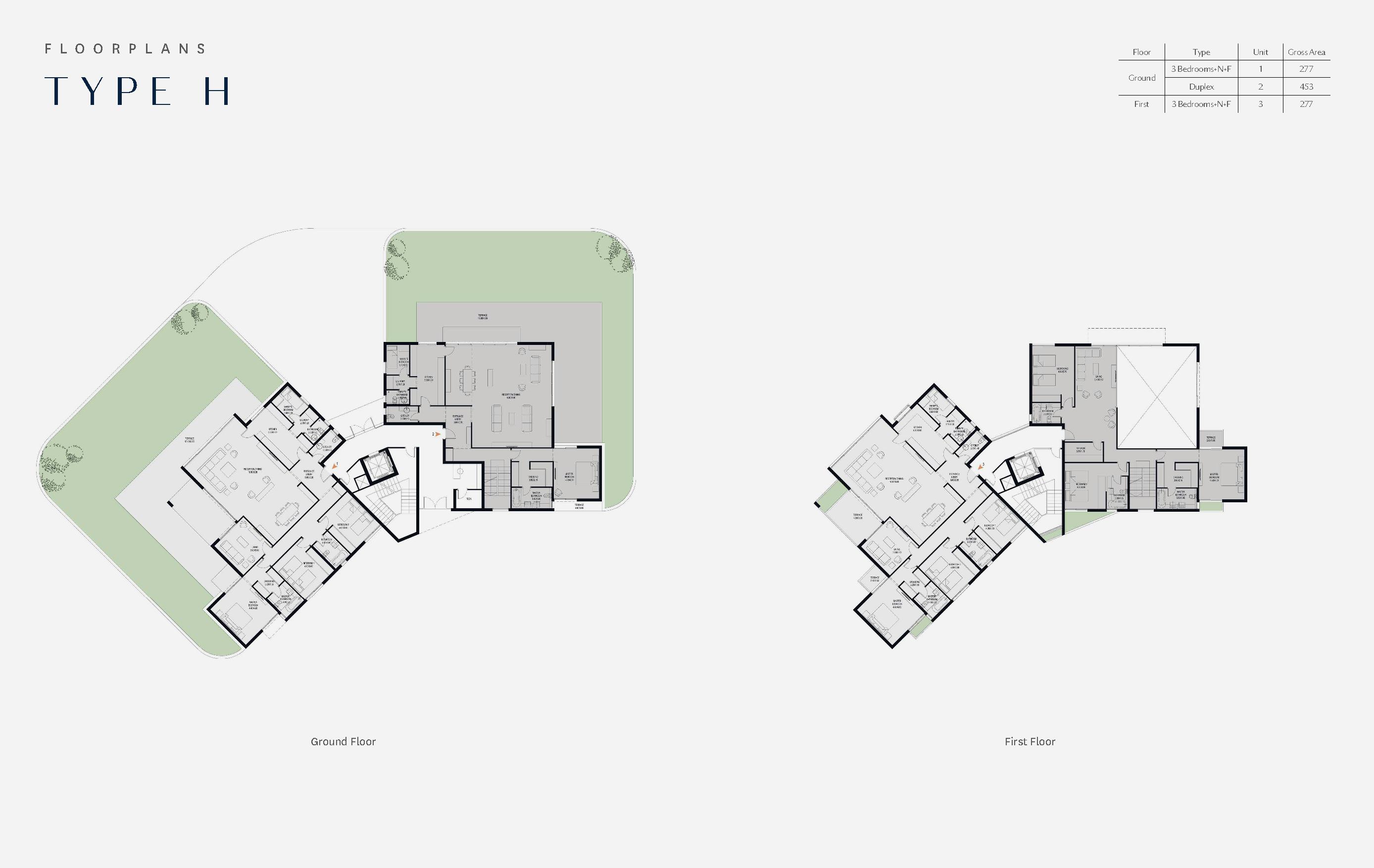 Floor plan for apartment at O West Orascom