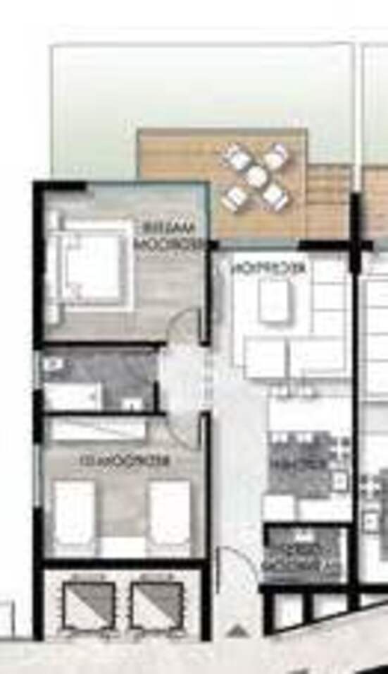 Floor plan for apartment at Leaves