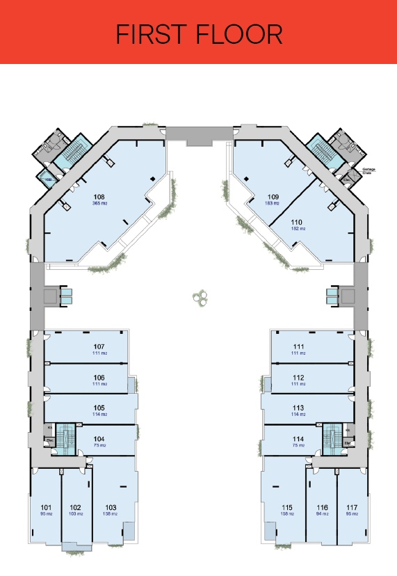 Floor plan for  at District People