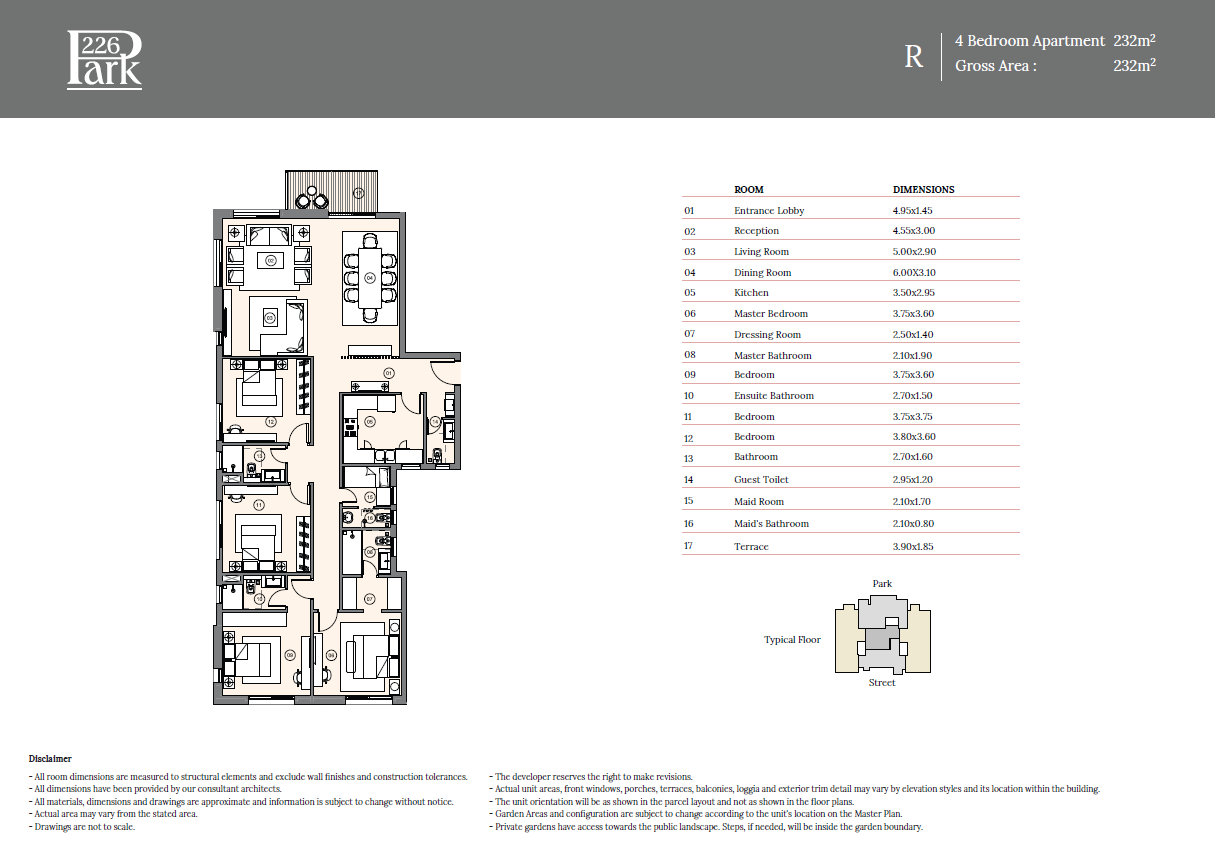 Floor plan for duplex at HAPTown