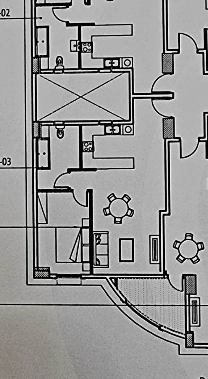 Floor plan for apartment at Il Latini SED