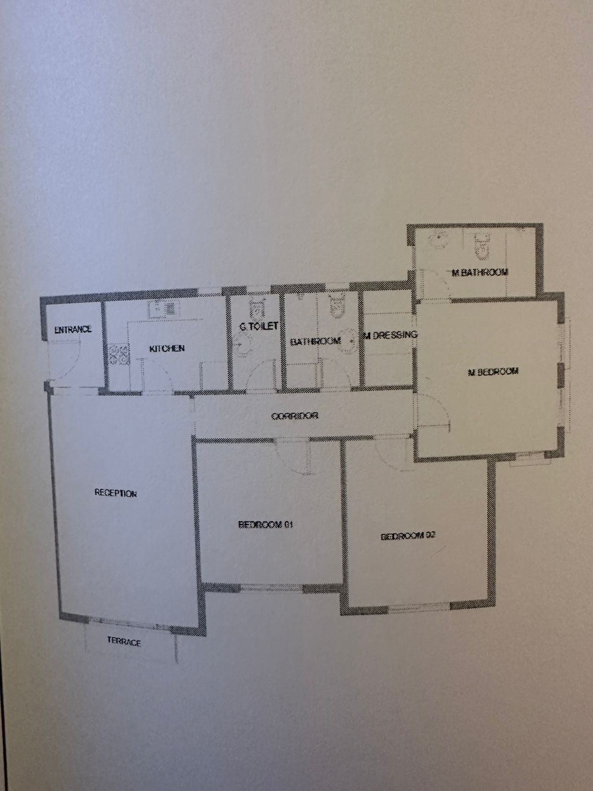 Floor plan for duplex at Mountain View ICity New Cairo