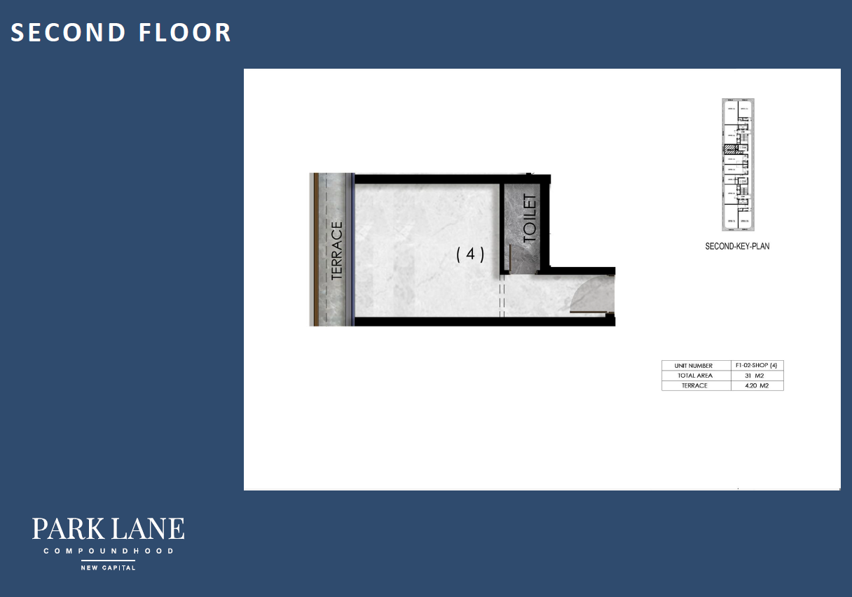 Floor plan for  at Parklane