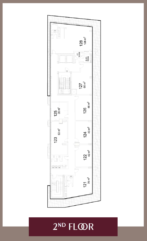 Floor plan for  at City Hall Strip