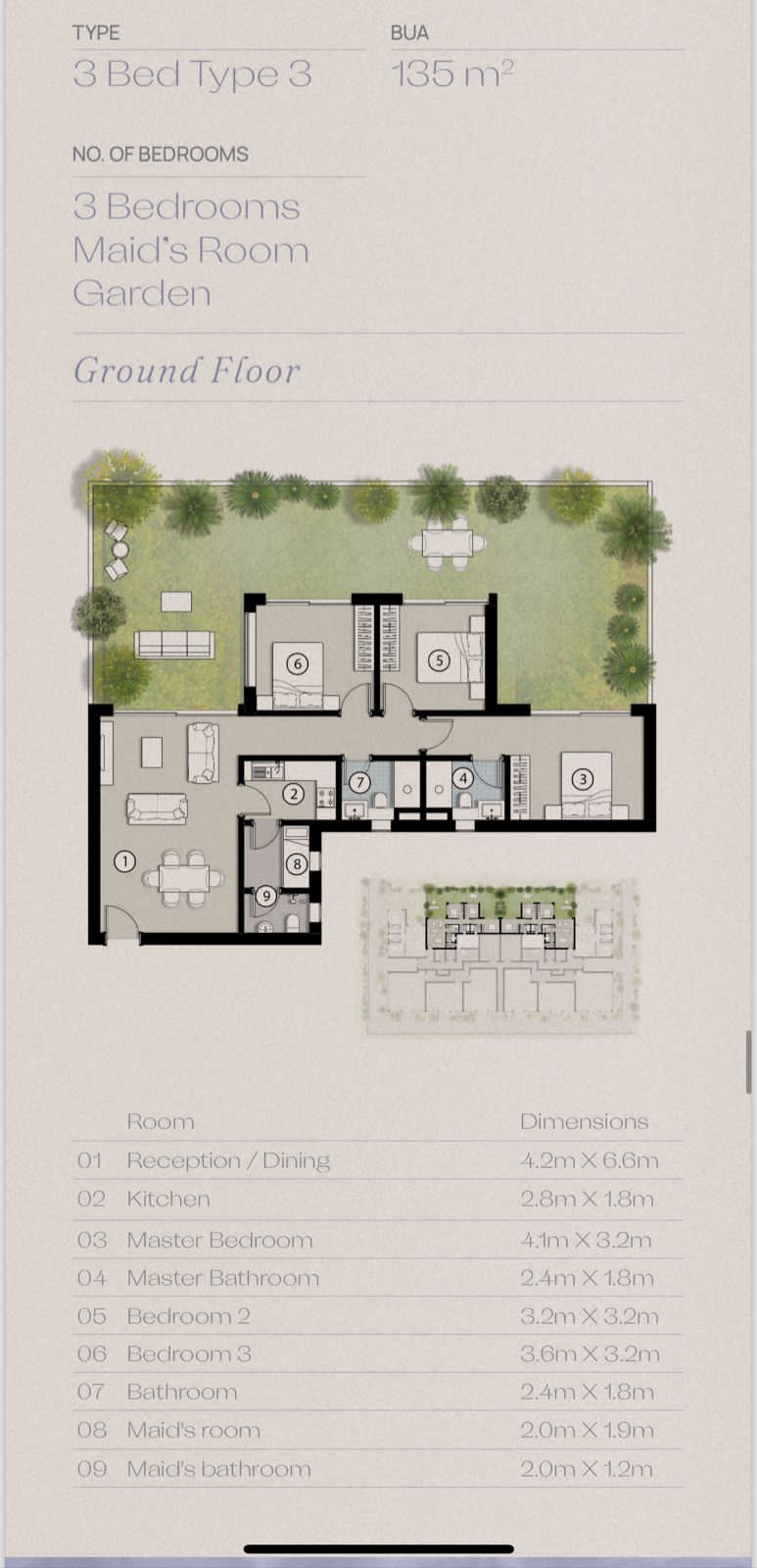 Floor plan for chalet at Silversands