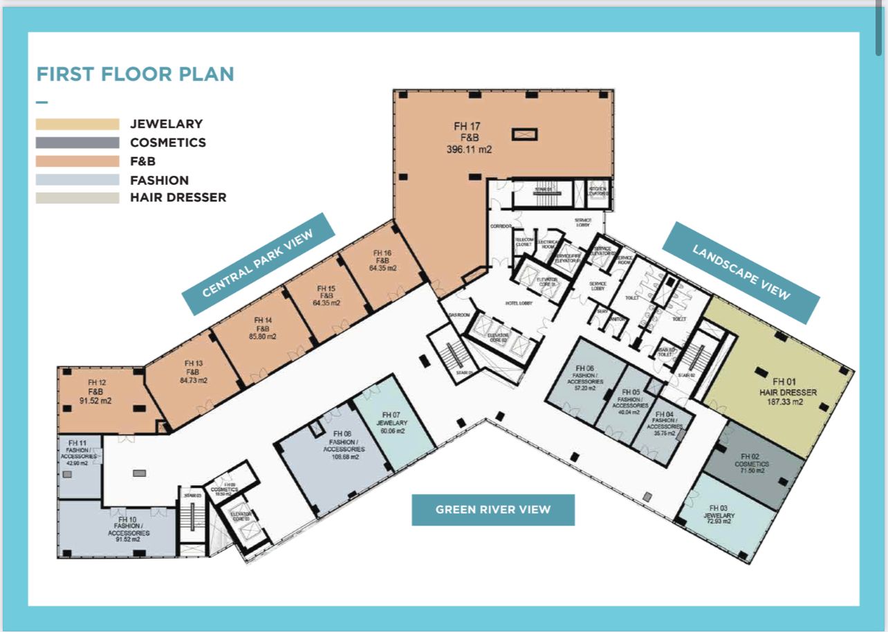 Floor plan for  at Oaks Egypt