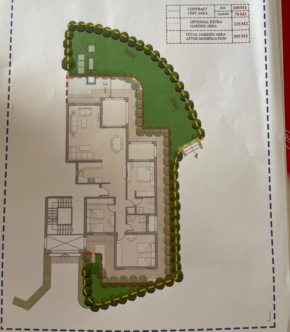 Floor plan for chalet at Laguna Bay
