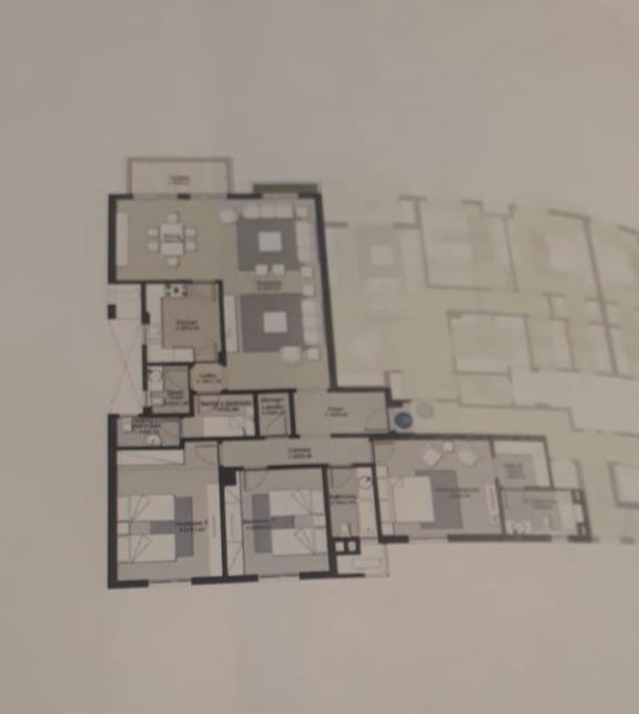 Floor plan for apartment at Westown Hub