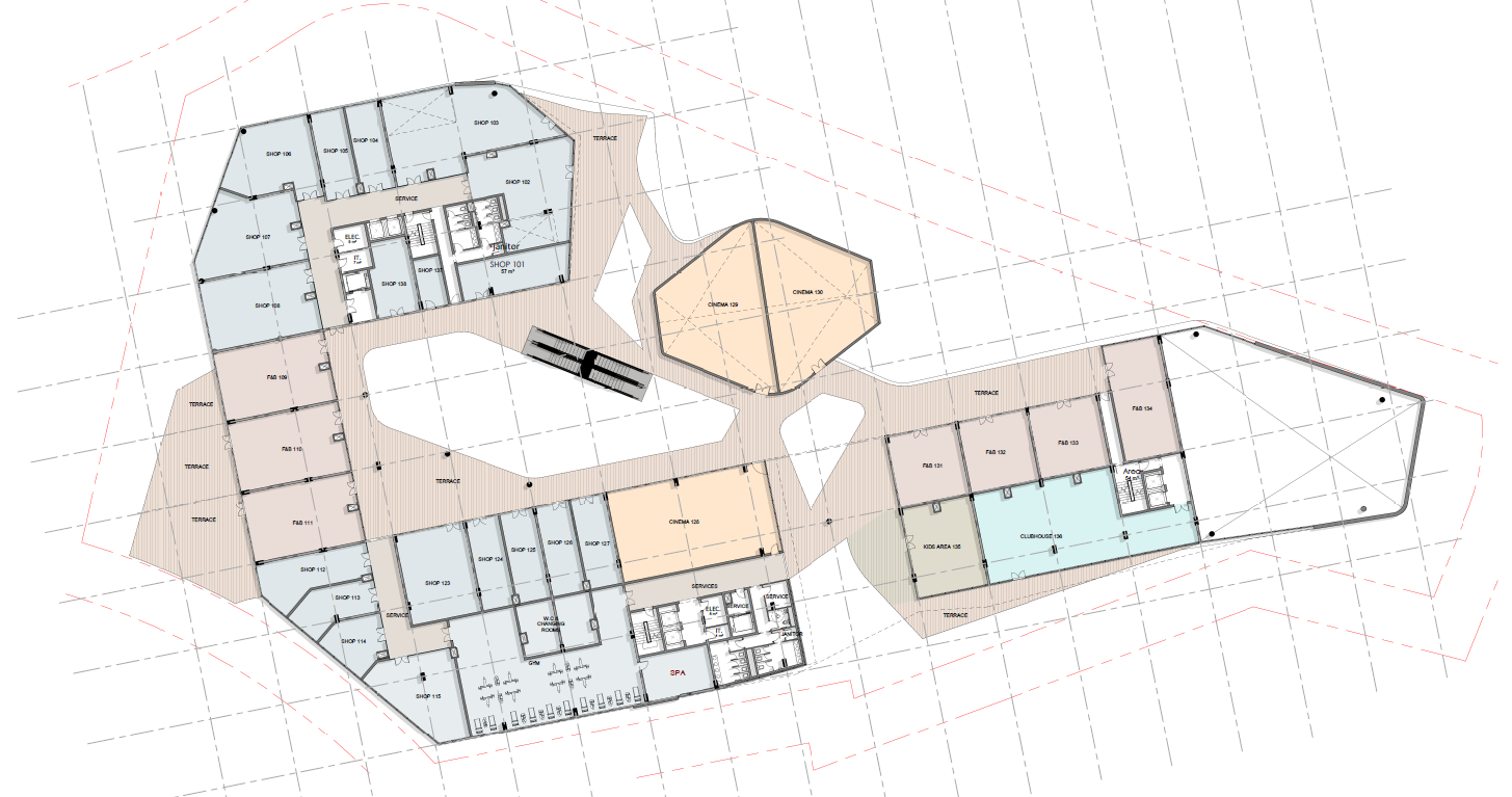 Floor plan for  at Atika