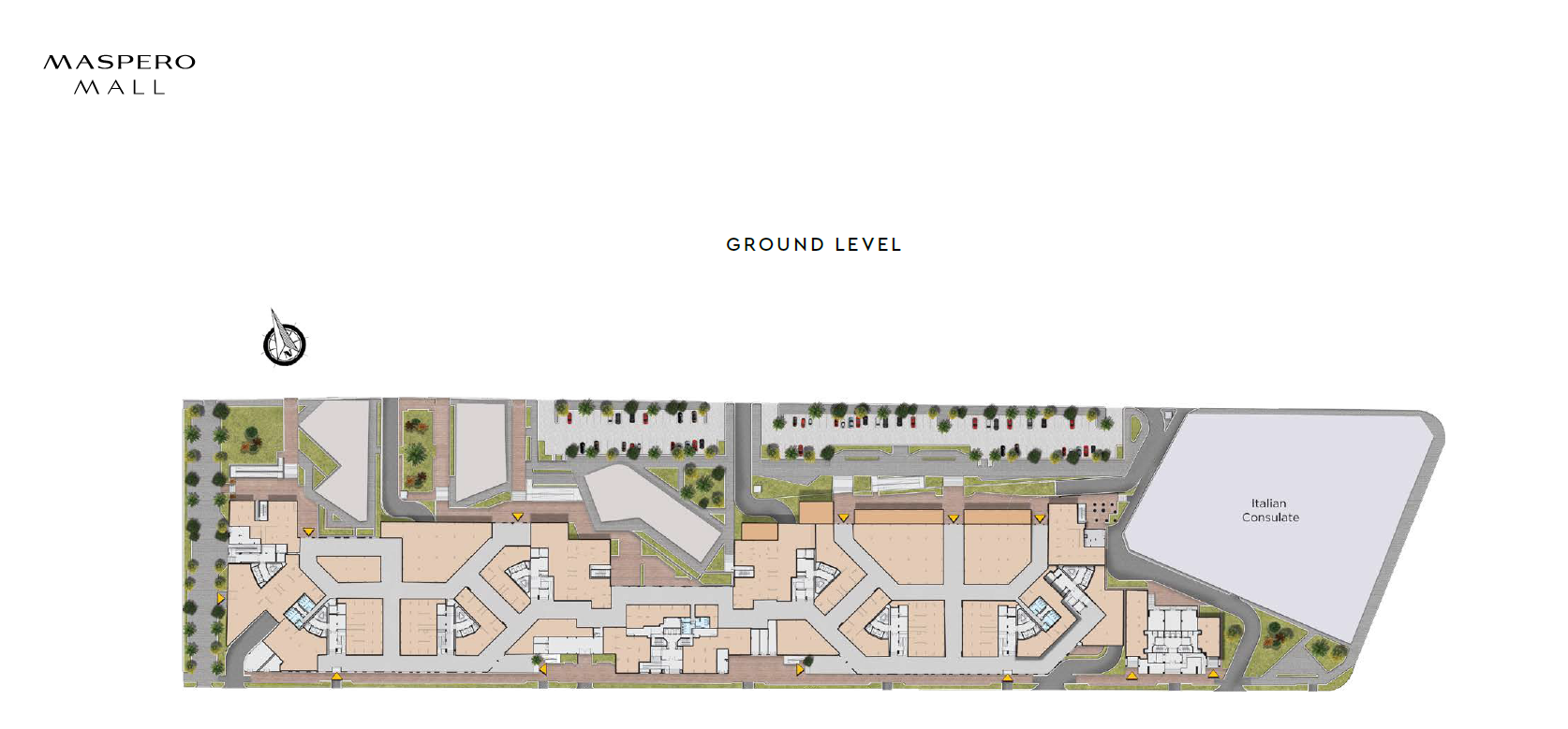 Floor plan for  at Maspero Mall